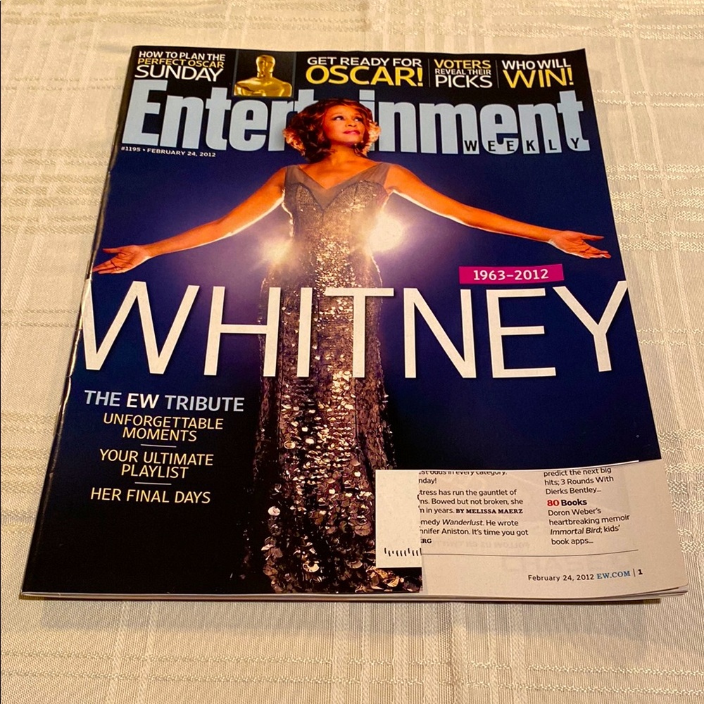Whitney Houston, Entertainment Weekly Tribute Magazine